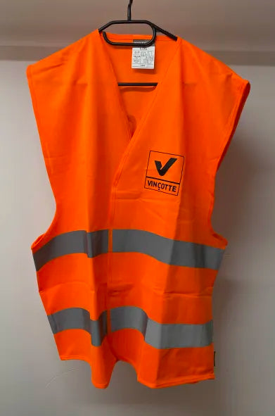 Gilet orange / orangefarbene Weste