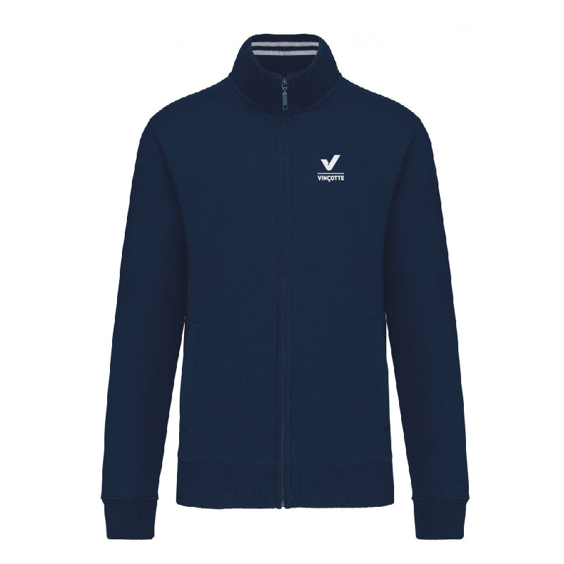 Veste molleton zippée / Fleecejacke mit Reissverschluss