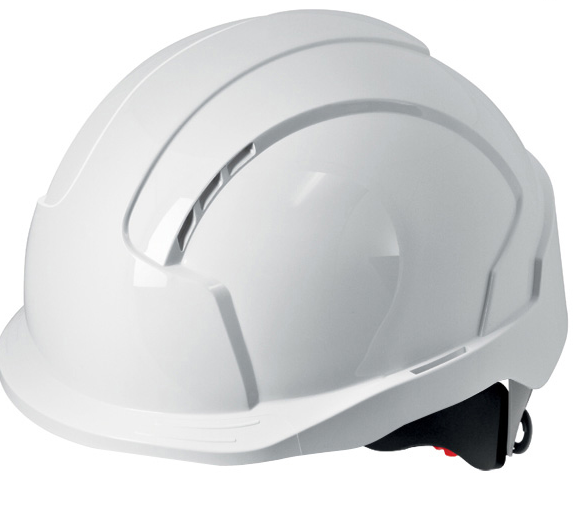 Casque de chantier Evolite ventilé couleur blanc / Evolite belüfteter Bauhelm Farbe Weiß